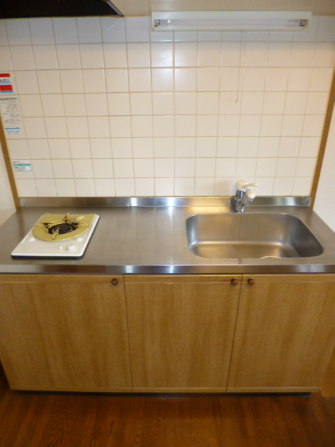 キッチン　写真は206号室です（参考）