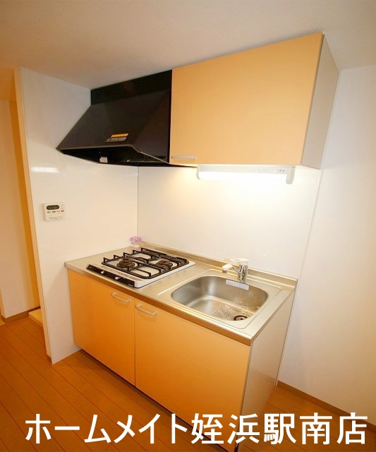 キッチン　★二口コンロのシステムキッチン★参考写真