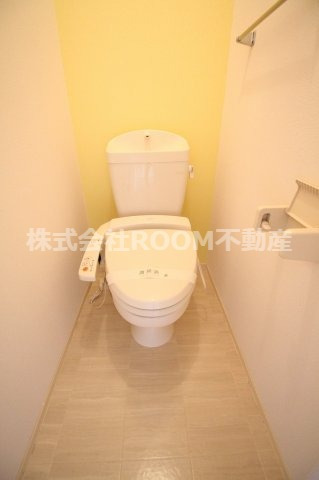 トイレ　ゆったりとした空間のトイレです