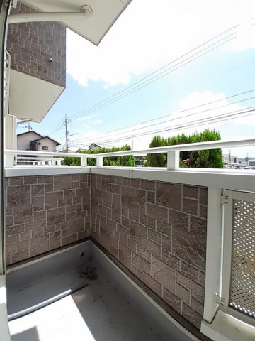 バルコニー　バルコニーがあります