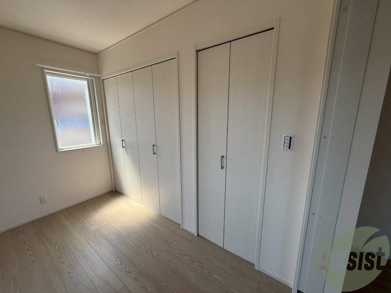 収納　収納箇所はクローゼットです。荷物はこちらにどうぞ。