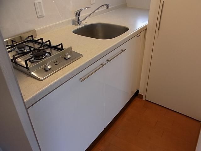 キッチン　２口コンロガスキッチン