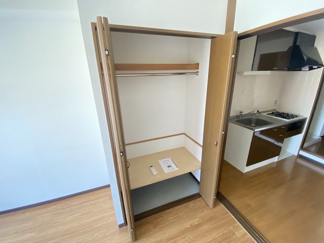 収納　大きなスペースがあり、収納には困りません