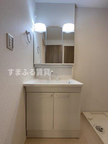 洗面設備　同仕様　同施工会社　洗面所