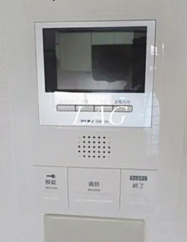 セキュリティ　モニター付インターホンです。