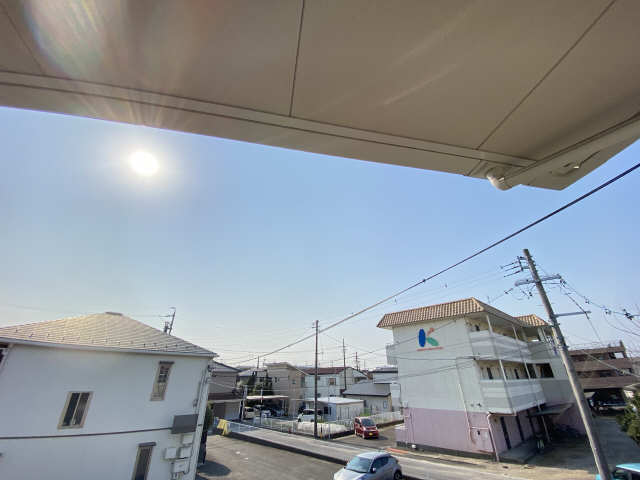 眺望　朝日がしっかり昇ります