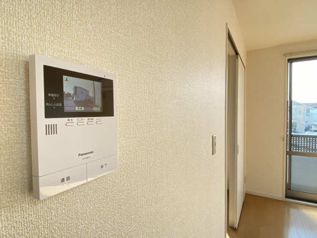 セキュリティ　カラーモニターホン採用で安心をプラス