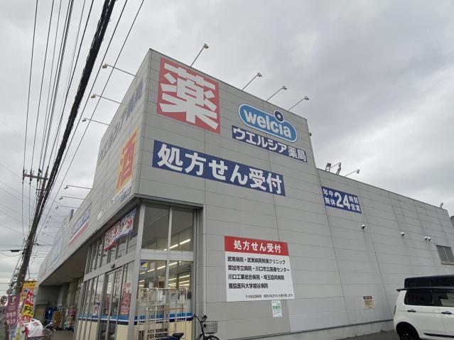 ドラックストア　ウエルシア川口峯店（ドラッグストア）まで812m