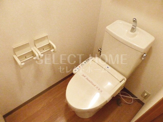トイレ　ゆったりとした空間のトイレです