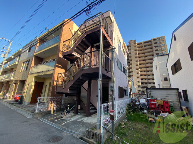 建物外観　神戸市東灘区本山中町「パープル本山」
