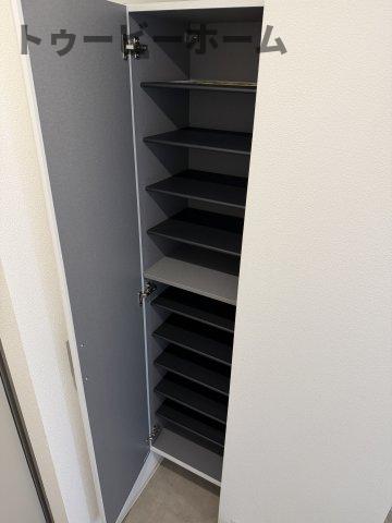 収納　十分な収納スペースがあります