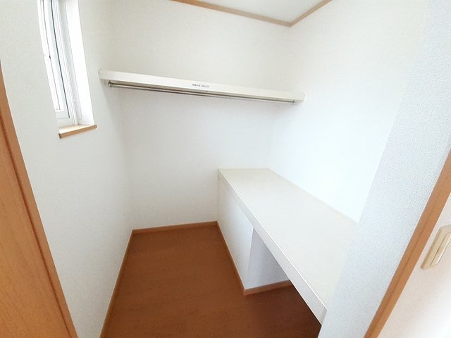 収納　十分な収納スペースがあります
