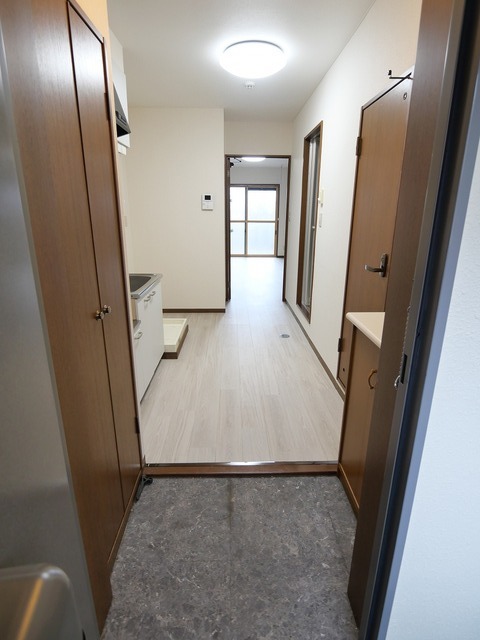 玄関　※リノベーション実施済みの別のお部屋の写真です。