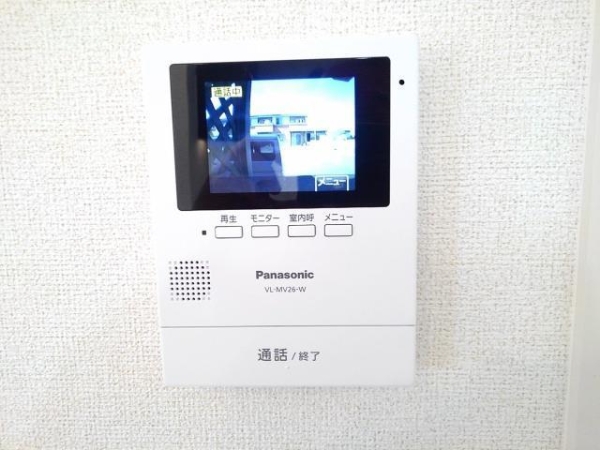 セキュリティ　TVモニター付きで来客対応も安心♪