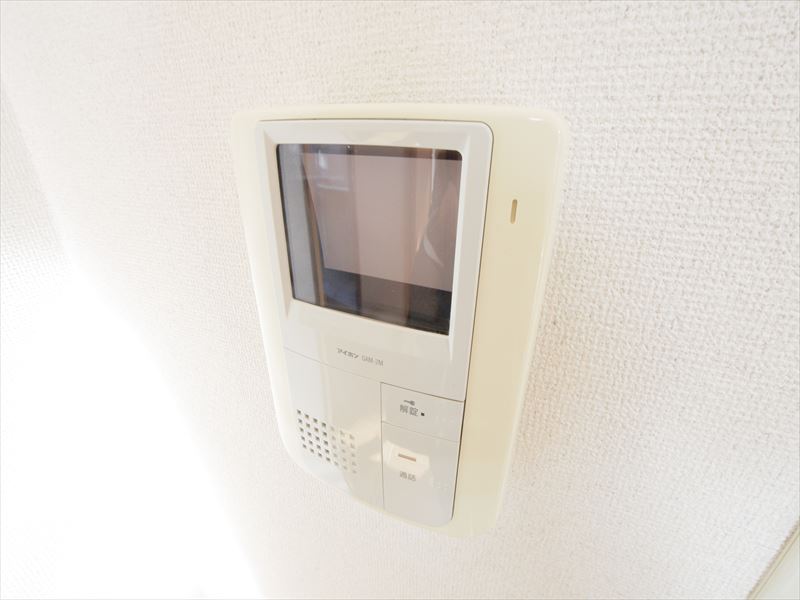 セキュリティ　モニター付きインターホン