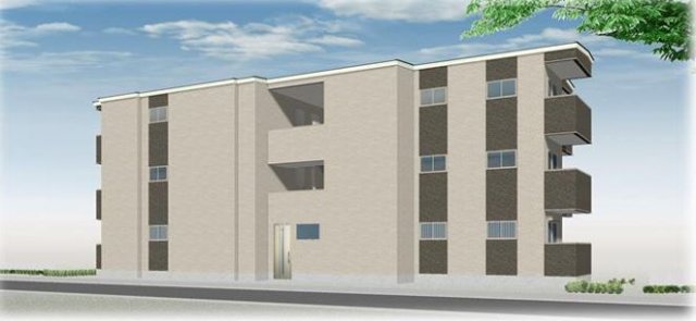建物外観　完成パース
