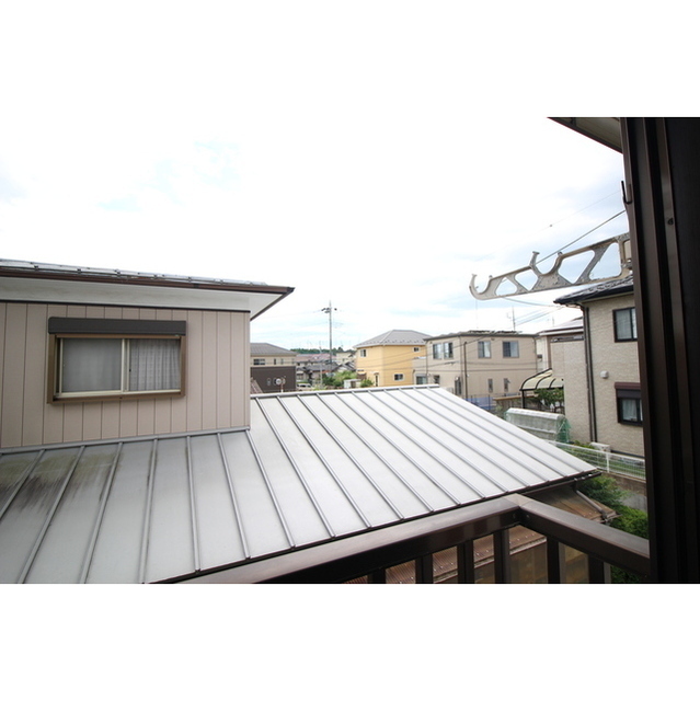 眺望　※写真は２０３号室です