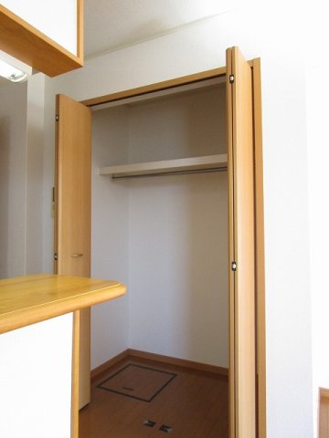 収納　十分な収納スペースがあります