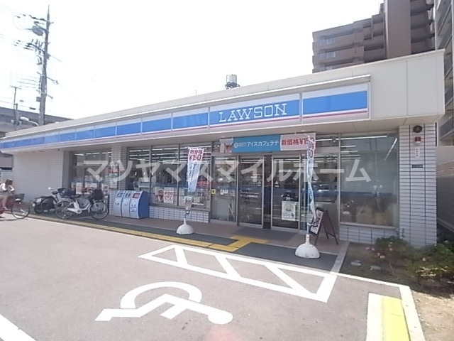 コンビニ　ローソン　ＪＲ野崎駅北店（コンビニ）まで205m