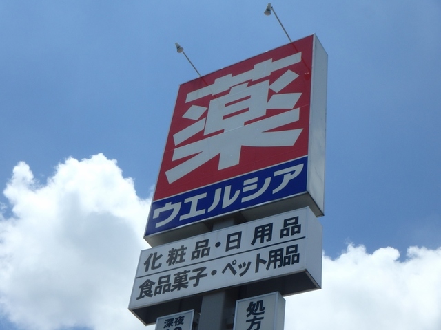 ドラックストア　ウエルシア下野小金井店（ドラッグストア）まで597m