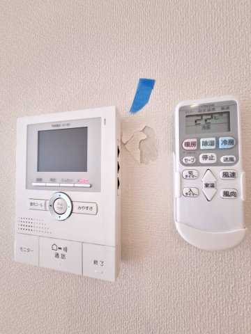 セキュリティ　清掃中
