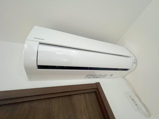 その他設備　エアコンがはじめからついているのはお得ですね。