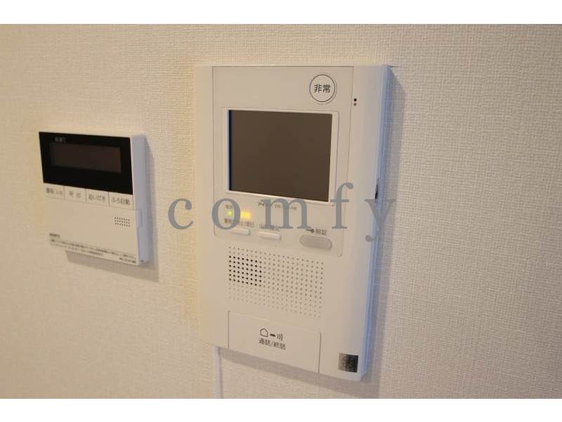 セキュリティ　安心、モニター付インターホン