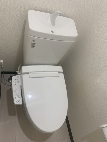 トイレ　ゆったりとした空間のトイレです
