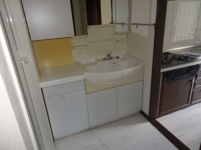 洗面設備　同タイプ部屋
