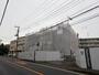 玄関　建築中