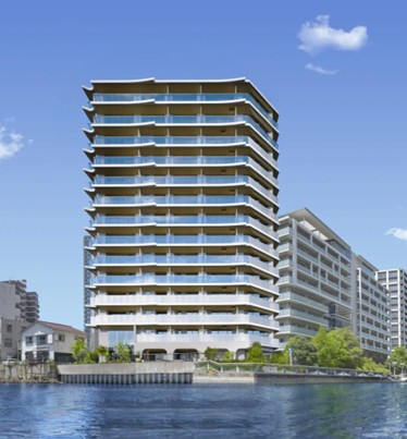 建物外観　落ち着いた雰囲気の外観です