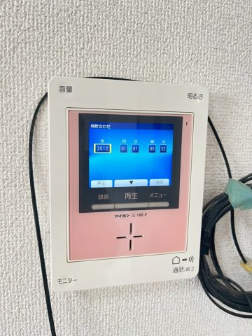 セキュリティ　同物件、別号室の写真です。
