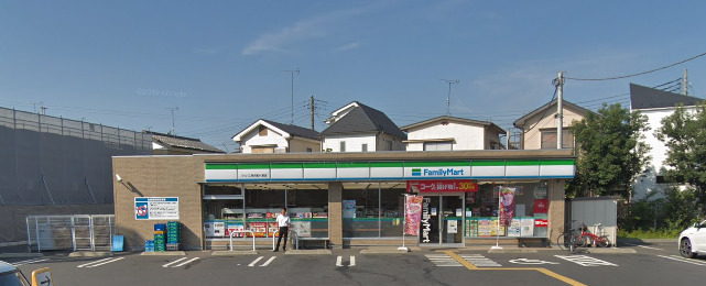コンビニ　ファミリーマート バイパス所沢和ケ原店（コンビニ）まで519m