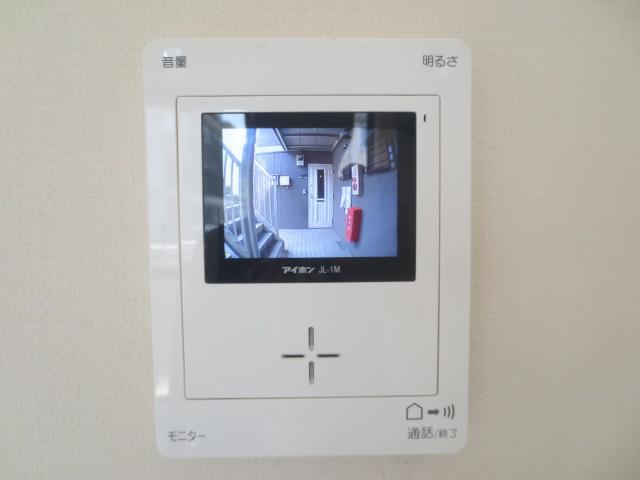 セキュリティ　来客時に便利なＴＶモニターホン