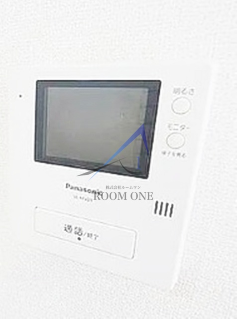 セキュリティ　モニター付きインターホンです。
