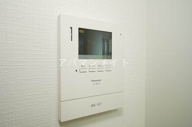 セキュリティ　モニター付きインターホン！