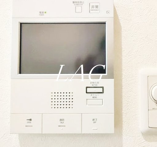 セキュリティ　モニター付きインターホンです。