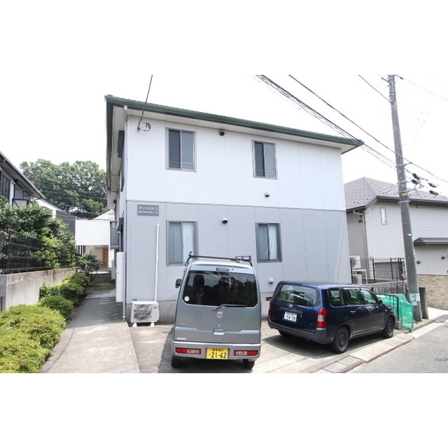 建物外観　前面棟無し！