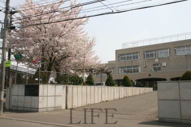 小学校　札幌市立大谷地小学校（小学校）まで485m