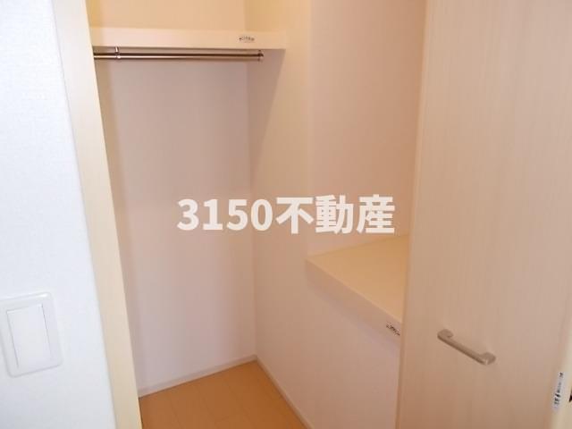 収納　大きなスペースがあり、収納には困りません