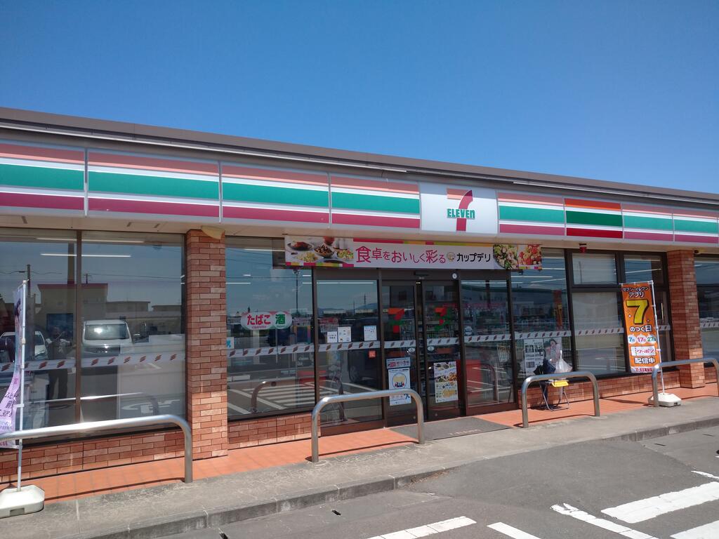 コンビニ　セブンイレブン奥州水沢名残店（コンビニ）まで500m