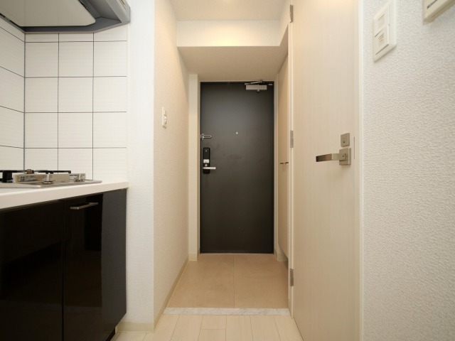 玄関　収納もある玄関です