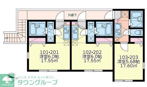 プラナス希望ヶ丘の間取り写真