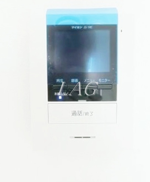 セキュリティ　モニター付きインターフォンです。