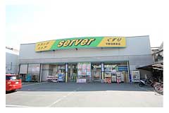 ドラックストア　ドラッグストアサーバ 平野加美東店（ドラッグストア）まで355m