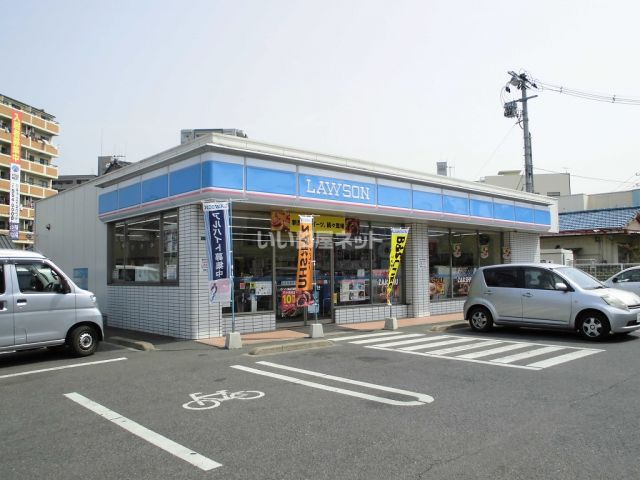 コンビニ　ローソン　福山花園町店（コンビニ）まで416m