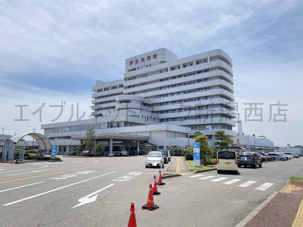 病院　済生会新潟病院（病院）まで800m