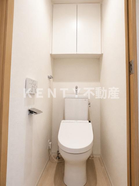 トイレ　ゆったりとした空間のトイレです