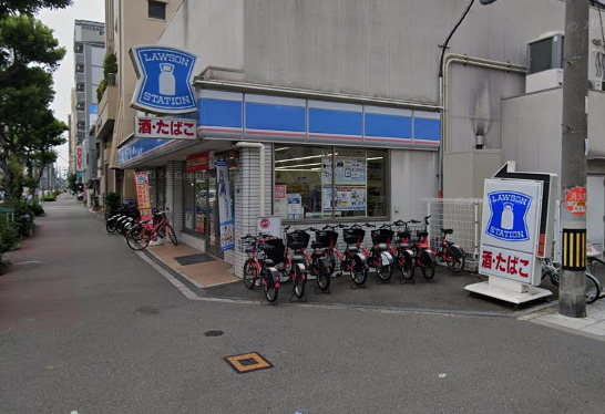 コンビニ　ローソン東小橋二丁目店（コンビニ）まで307m
