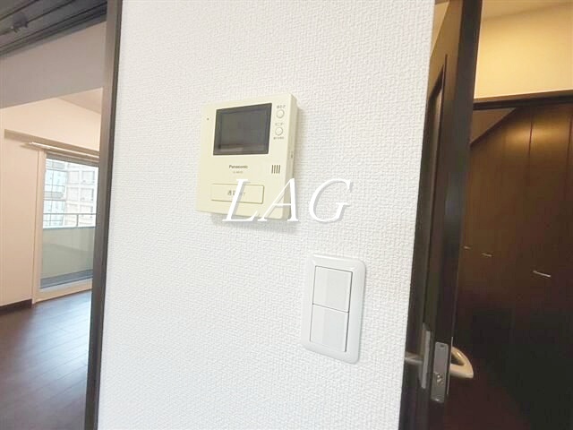 セキュリティ　モニター付インターホンです。